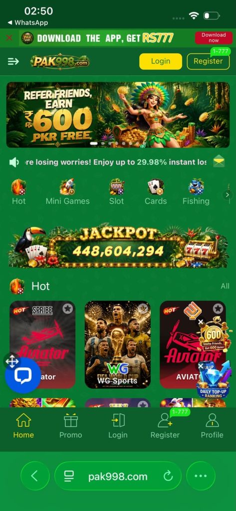Pak998 Game